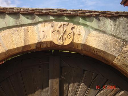 le porche d'une entr�e