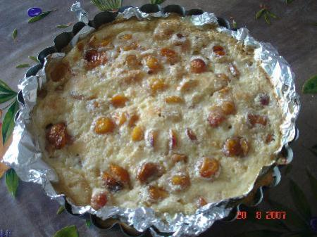 Tarte aux mirabelles